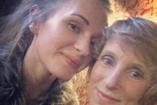 Sharon Sandell and her daughter