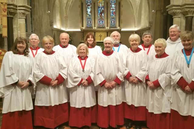 The choir of St Faiths Church, Havant, who will be performing in the show Saints Alive