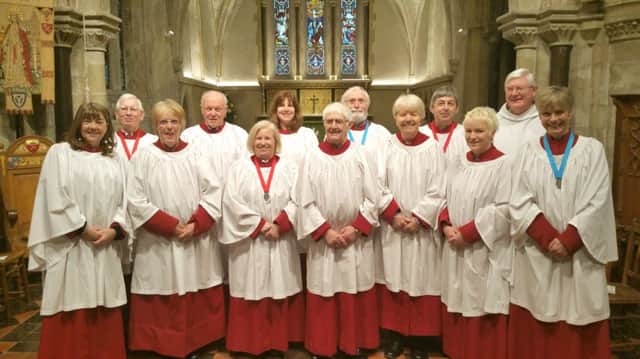 The choir of St Faiths Church, Havant, who will be performing in the show Saints Alive