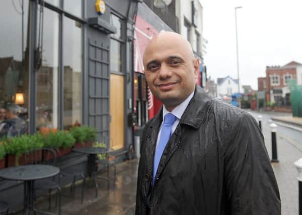 Local government secretary Sajid David on his visit to Portsmouth last week 
Picture: Sarah Standing (170658-8259)