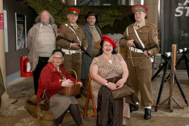 Second World War re-enactors at Portsmouth Historic Dockyard, which is backing the City of Culture bid Picture: Habibur Rahman