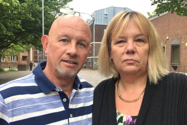Ken and Sandra Peake, victims of convicted fraudster Barry Leigh.