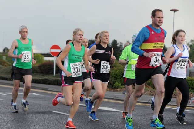 Lakeside 5k race two takes place tonight. Picture: Sarah Standing (170551-468)