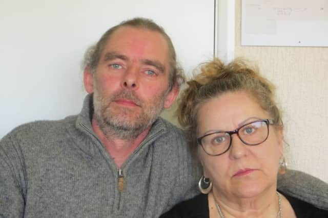 Convicted fraudster Barry Leigh's victims Steve and Lilian Ritchie