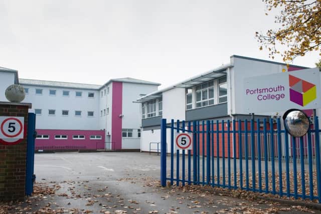 Portsmouth College. Picture Credit: Keith Woodland. PPP-161031-100119001