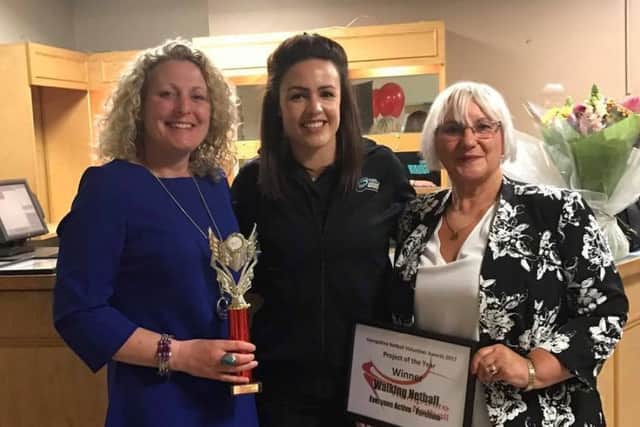 Kelly Wallis, Yasmin Parsons and Judy Yoxall