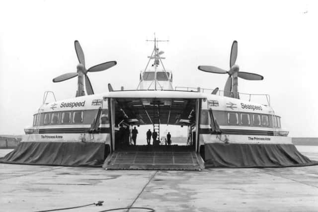 The Princess Anne was the fourth SRN4 built at BHC Cowes. The other five were: The Princess Margaret, Swift, Sure, The Sir Christopher and The Prince of Wales.