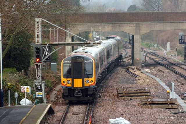 There are delays on South West Train services from Havant.