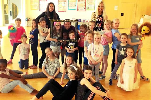 CBBC Presenter Michael Absalom visits You're a Star Theatre School