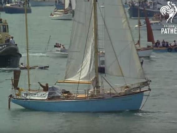 Lively Lady arrives home