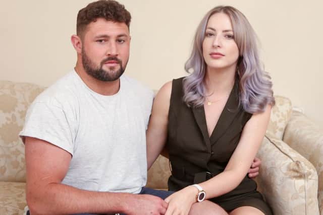 Ellie Price with her boyfriend, Liam Geoghegan   Picture: Habibur Rahman