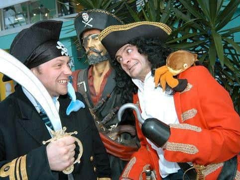 Pirate fun at the Blue Reef Aquarium in Southsea
