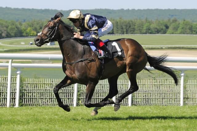 Khalidi romps to victory under Frankie Dettori. Picture by: Malcolm Wells