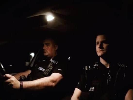 Police officers Geoff Hill and Karl Odgers were attacked