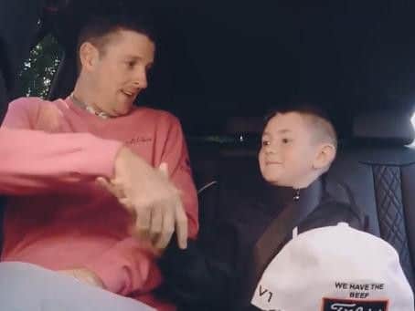 Justin meets Aaron