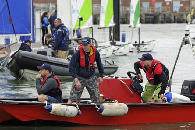 One of the boats taking part in Gosport Marine Festival (170623-1)