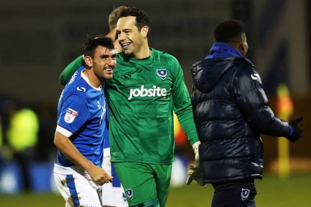 David Forde could be Pompey's number one again next season. Picture: Joe Pepler