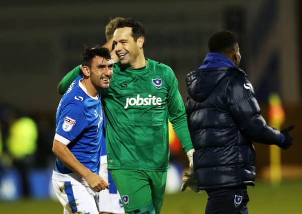 David Forde could be Pompey's number one again next season. Picture: Joe Pepler