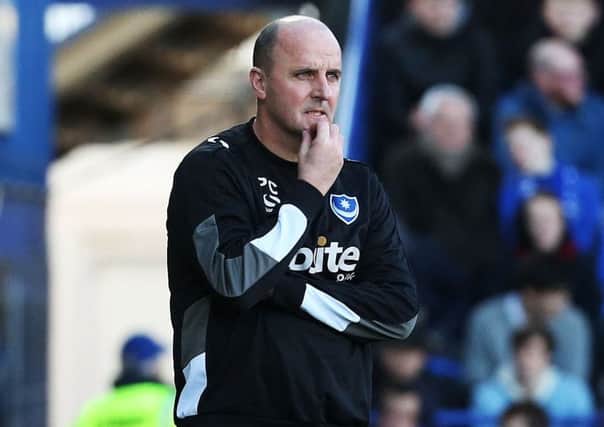 In-demand Pompey manager Paul Cook Picture: Joe Pepler