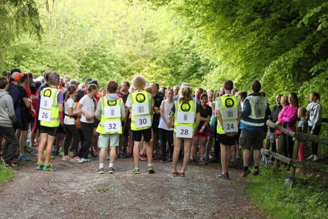 Queen Elizabeth parkrun's fourth anniversary event. Picture: Duncan Johnstone
