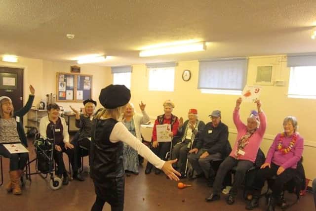 The uplifting Beating the Blues choir in action