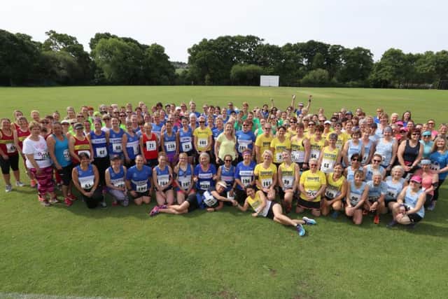 Runners who took part in the Purbrook Ladies 5 race. Picture: Habibur Rahman (170696-979)