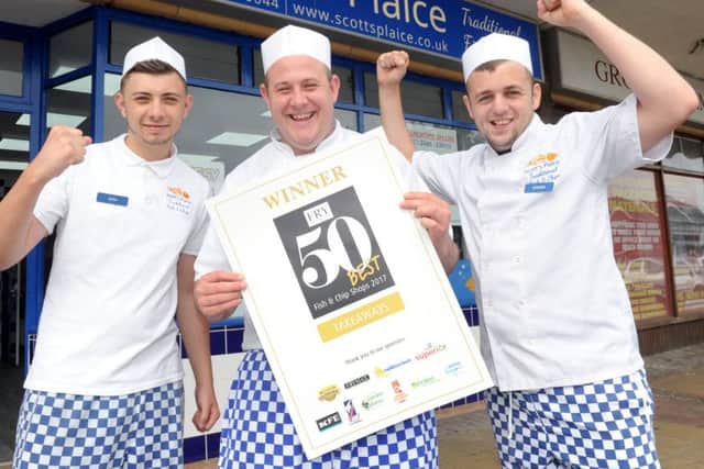 Josh Noyce, owner Scott Turner and Steven King