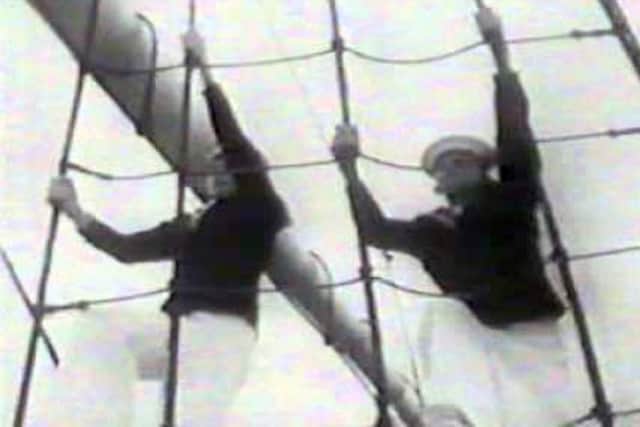 John Noakes on his way to the top - almost