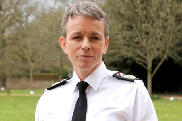 Hampshire chief constable Olivia Pinkney
