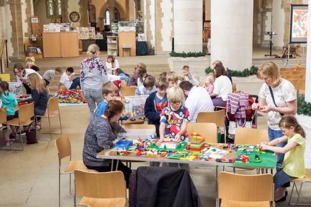 Build@Church at Portsmouth Cathedral on the Bank Holiday