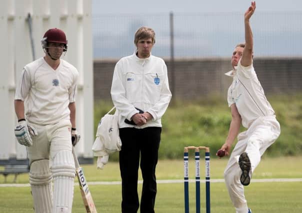 Fraser Hay, right, has been backed to soon start collecting wickets for Portsmouth. Picture: Keith Woodland