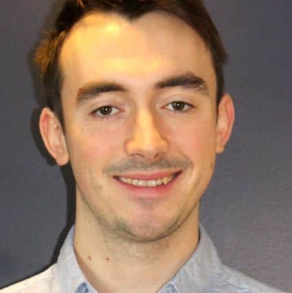 Sam Frampton, 22, of Fareham, who won £5,000 in a competition to find the space entrepreneurs of the future
Picture: UK Space Agency