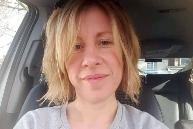 Naomi Cornmell who was confronted by police after trying to sell her African Grey parrot.