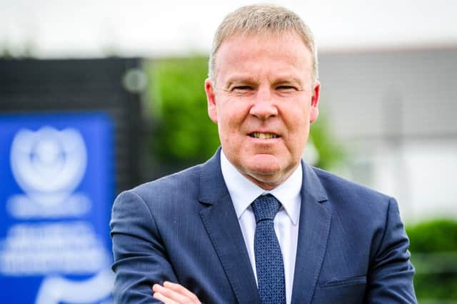 Kenny Jackett was unveiled as Pompeys new manager at their training ground today Picture: Colin Farmery