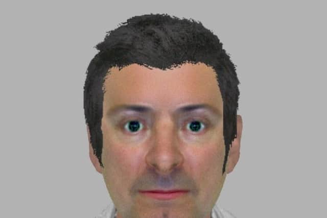 An e-fit of a man police want to speak to regarding a sexual assault in Lincoln Road, Fratton on May 23, 2017 PPP-170306-161708001
