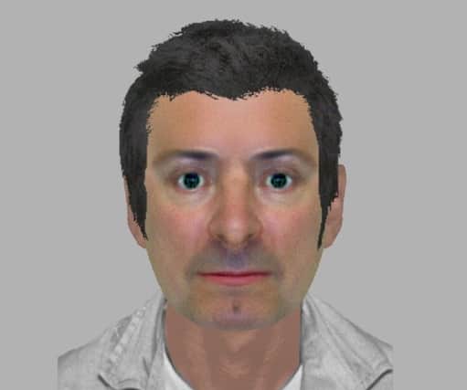 An e-fit of a man police want to speak to regarding a sexual assault in Lincoln Road, Fratton on May 23, 2017 PPP-170306-161708001