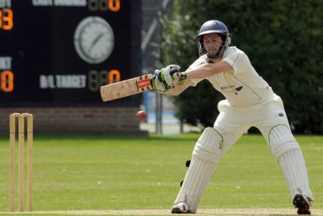 Tom May batting for United Services. Picture: Mick Young