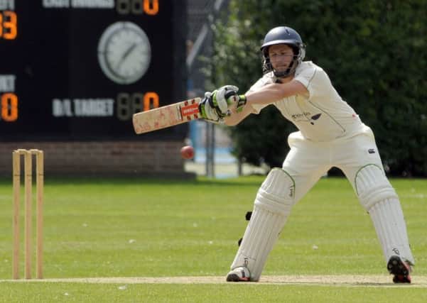 Tom May batting for United Services. Picture: Mick Young