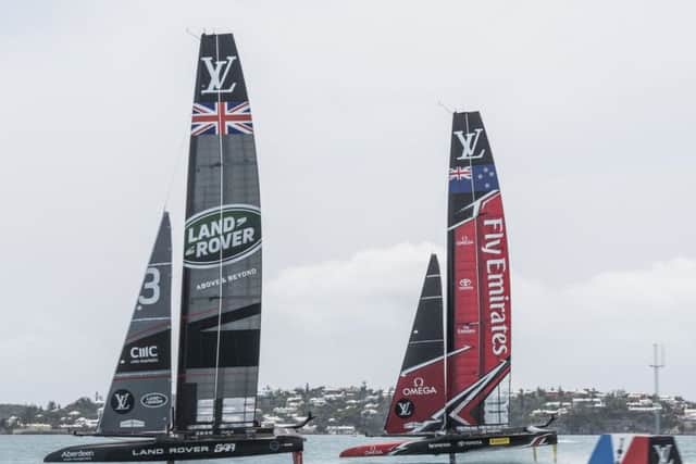 Land Rover BAR will race Emirates New Zealand in the Challenger Series play-offs