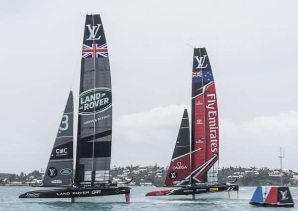 Land Rover BAR will race Emirates New Zealand in the Challenger Series play-offs