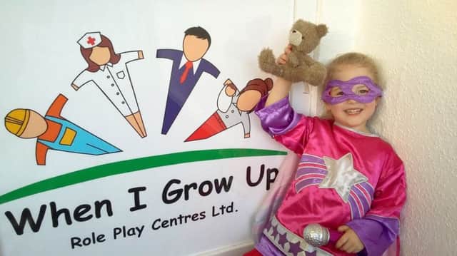 Annie Potter at When I Grow Up, in Fareham, a new play centre for children