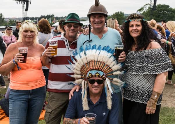 Revellers at last summer's Isle of Wight Festival