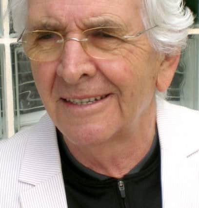 WORDSMITH Peter Broadbent and, above, the cover of the debut novel in his Felix Wild series