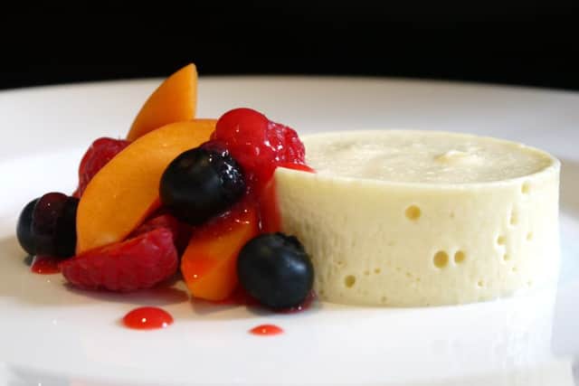 Try serving the mousse with seasonal fruits or chocolate doughnuts