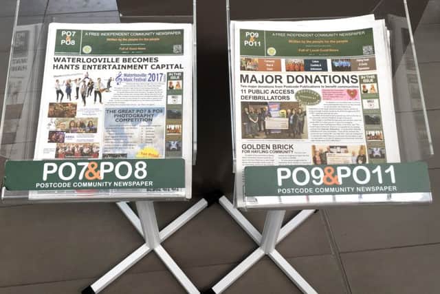 The magazines on display at Havant Borough Council