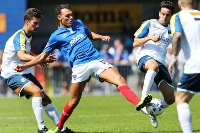 Kal Naismith in pre-season action against the Hawks. Picture: Joe Pepler