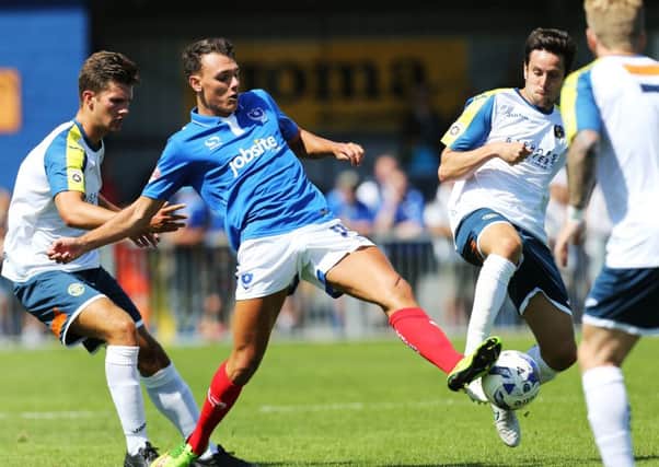 Kal Naismith in pre-season action against the Hawks. Picture: Joe Pepler