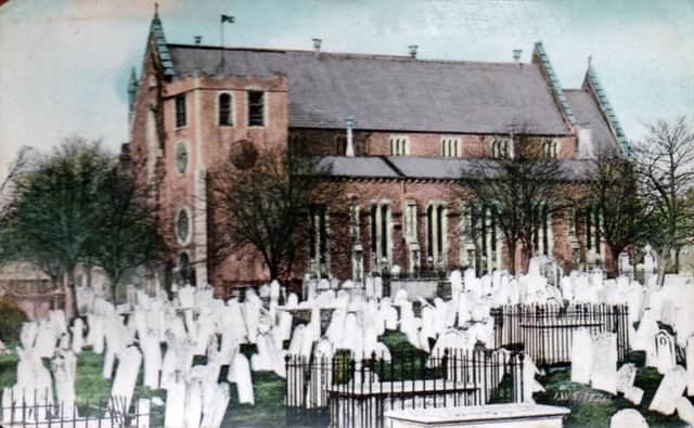 Believe it or not this is St Marys Church, Fratton Road, Portsea, before the present building. Picture: Monty Theobald collection