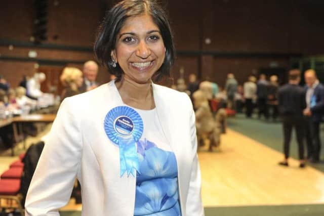 Fareham winner Suella Fernandes