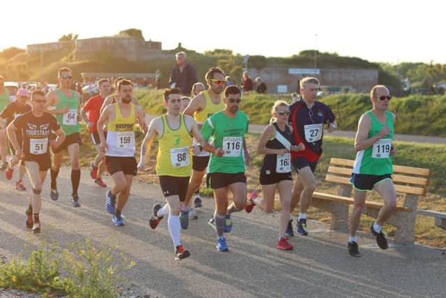 Runners will be at Stokes Bay for the second Gosport 5k race. Picture: David Brawn